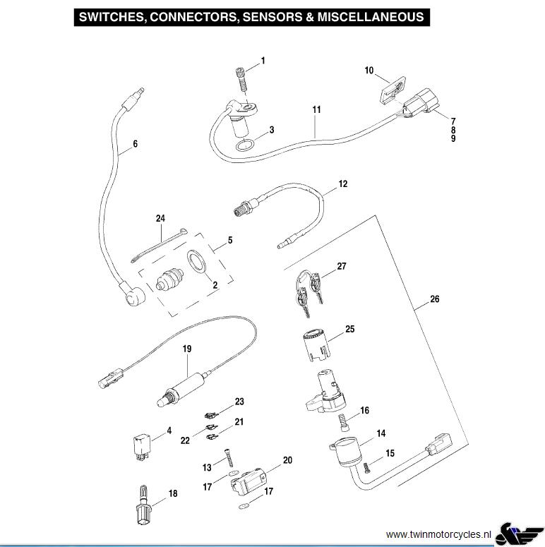 SWITCHES, CONNECTORS, SENSORS & MISCELLANEOUS 